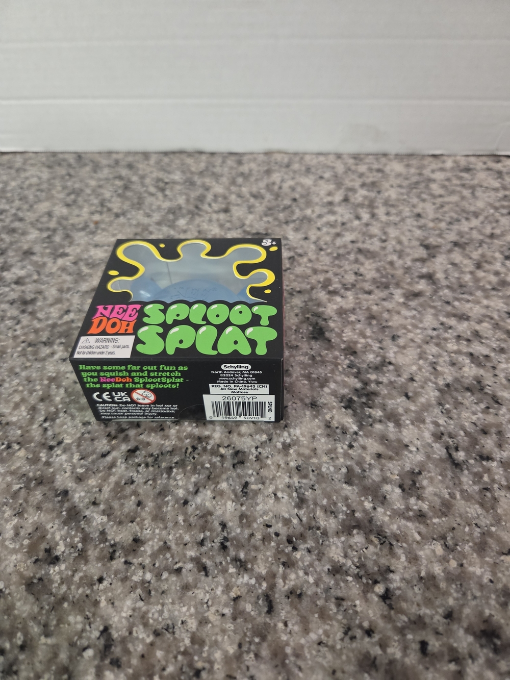 Sploot Splat Blue Reptile Toy